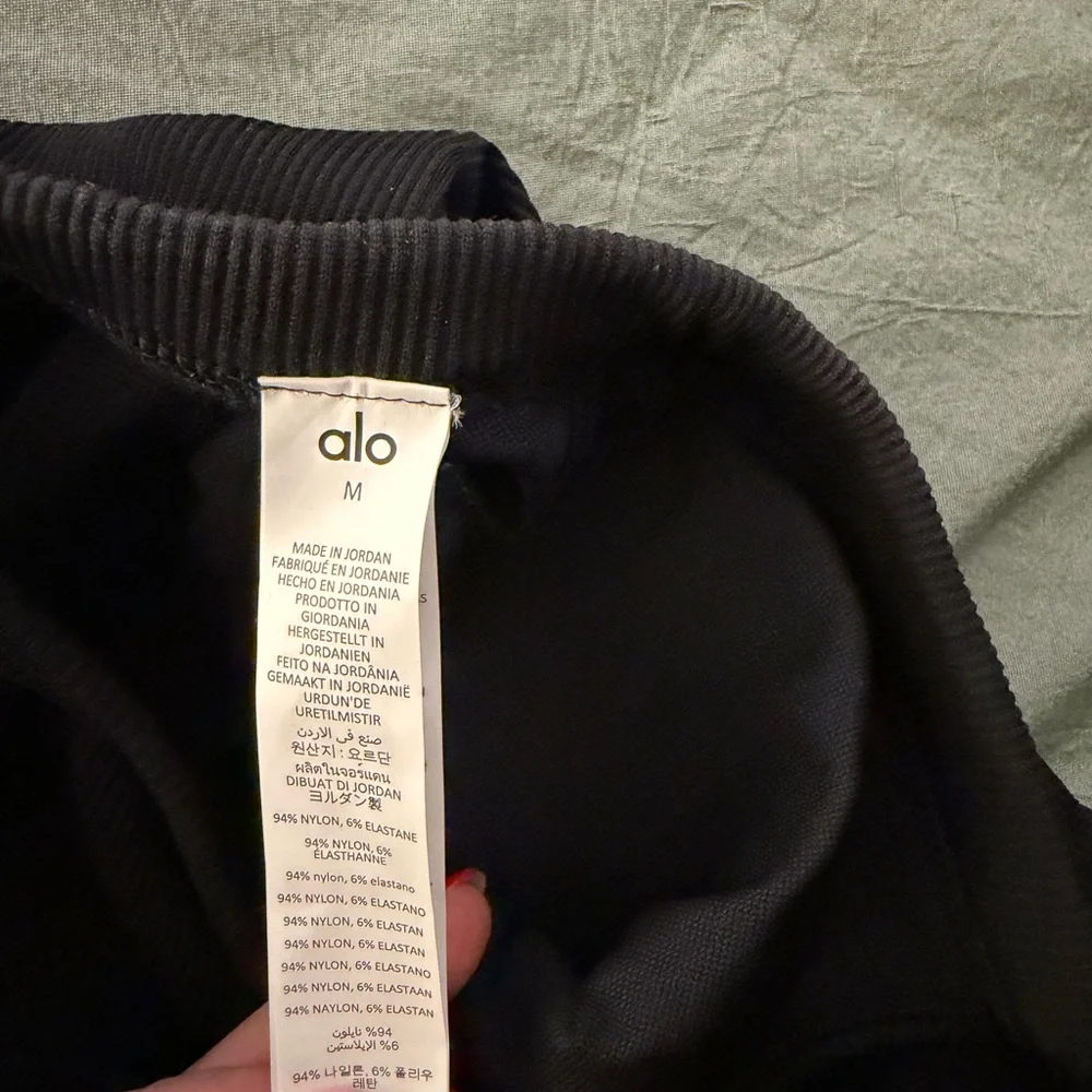 Alo Seamless Ribbed Favorite Full Length Bra Tank - Picture 10 of 10